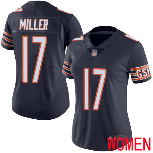 Chicago Bears Limited Navy Blue Women Anthony Miller Home Jersey NFL Football 17 Vapor Untouchable